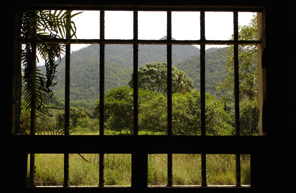 view from prison